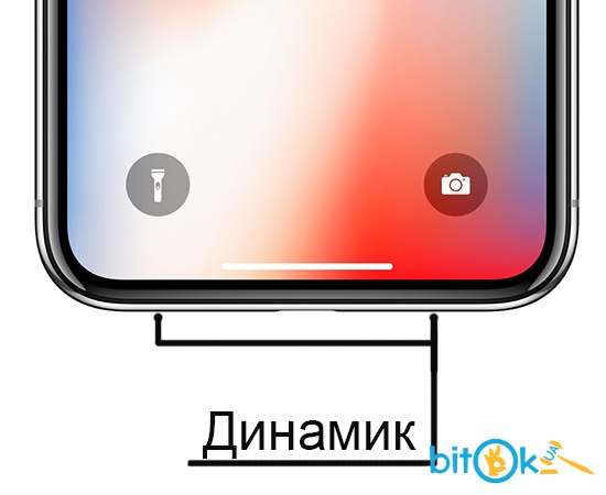 Iphone x микрофоны