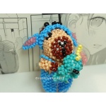 Брелок / фігурка, капібара в костюмі Стіча 