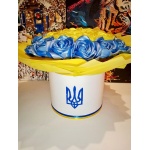 Жовто-блакитні троянди