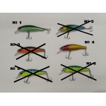 Воблер плавающий 8.5 см-8.9 гр