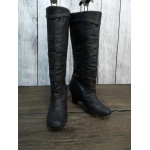 Сапожки эксклюзивные, стильные кожаные, 37 (23.5 см), Отл сост!   