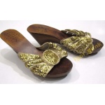 Босоножки с бисером  Размер: 37;