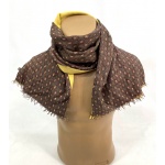 Шарф красивый, шелк-шерсть, есть дефект, Уценка