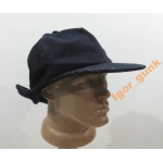 Бейсболка теплая, шерстяная, ТЕМНО СИНЯЯ