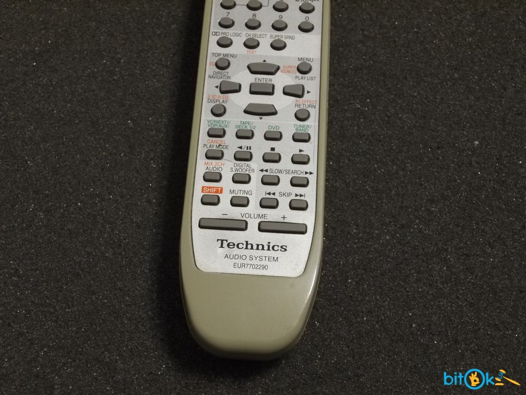 Как разобрать пульт technics